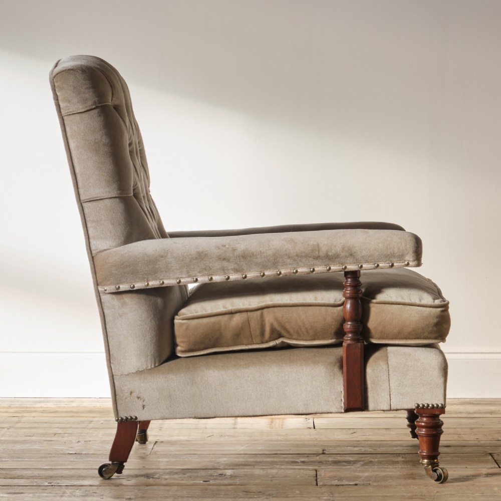 19th century Howard style open armchair View III