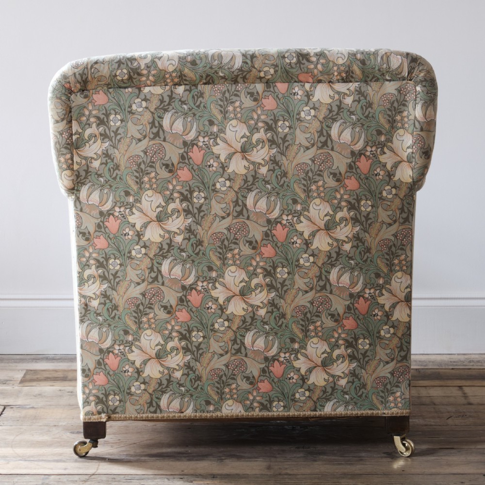 Edwardian country house armchair in Morris & Co View VI
