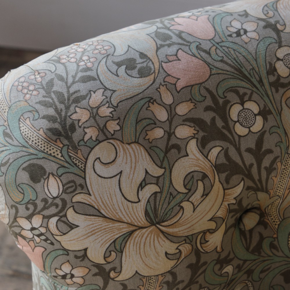Edwardian country house armchair in Morris & Co View XII
