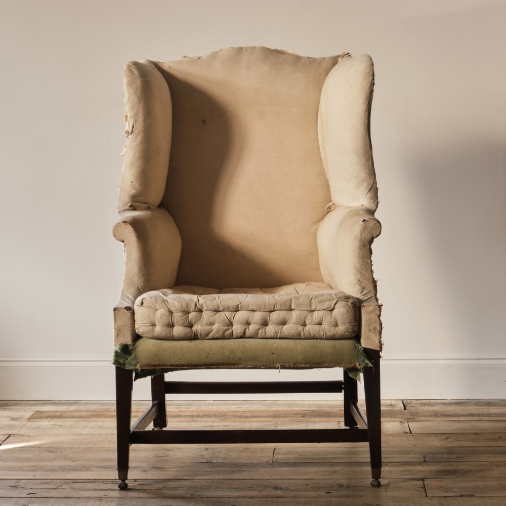 Early 19th century wingback armchair View III
