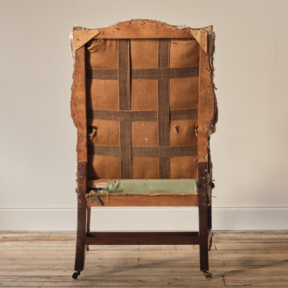 Early 19th century wingback armchair View VII