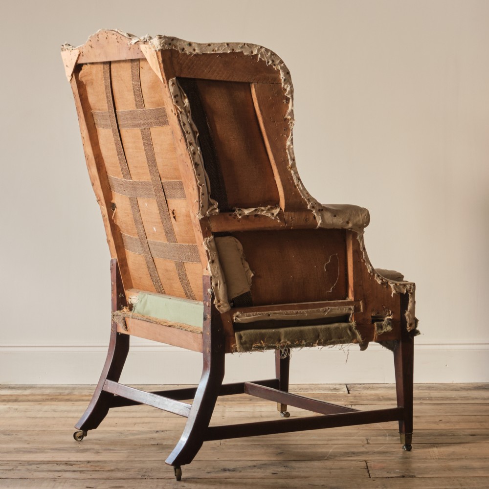 Early 19th century wingback armchair View VIII