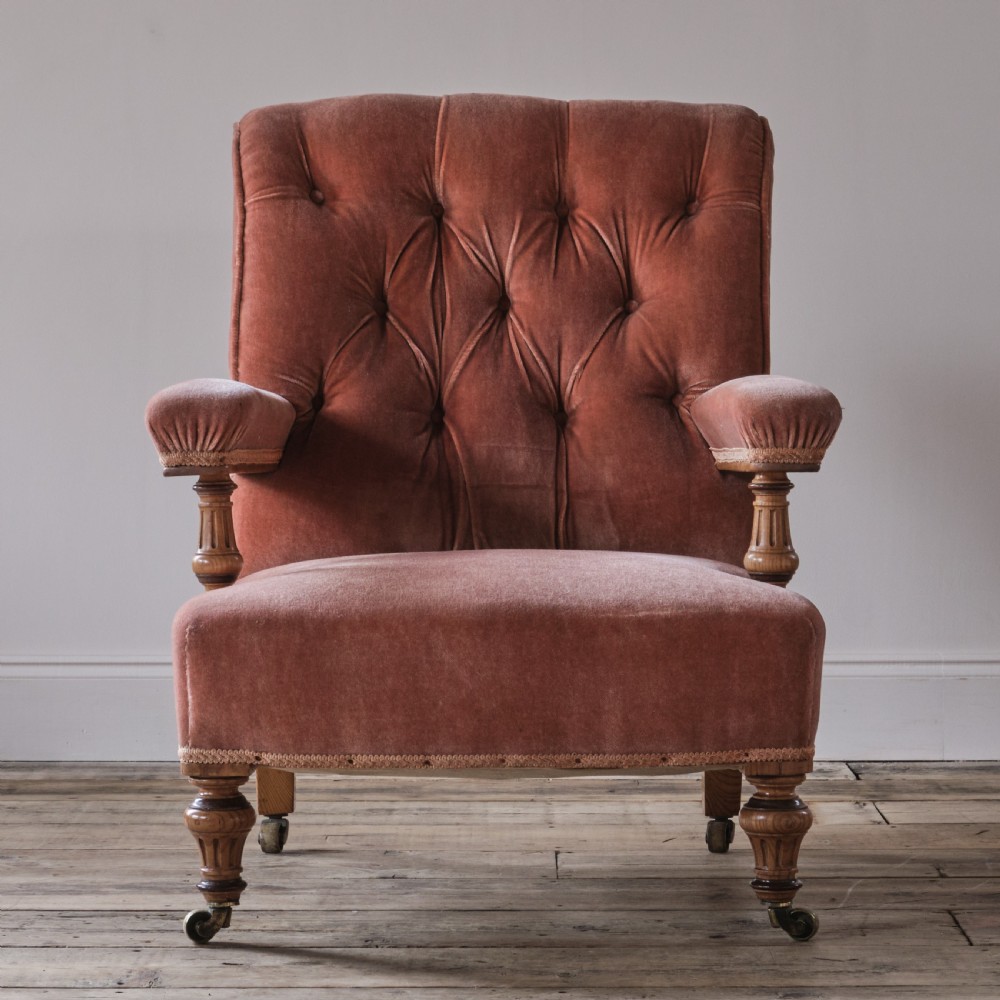 19th century Howard style open armchair View III