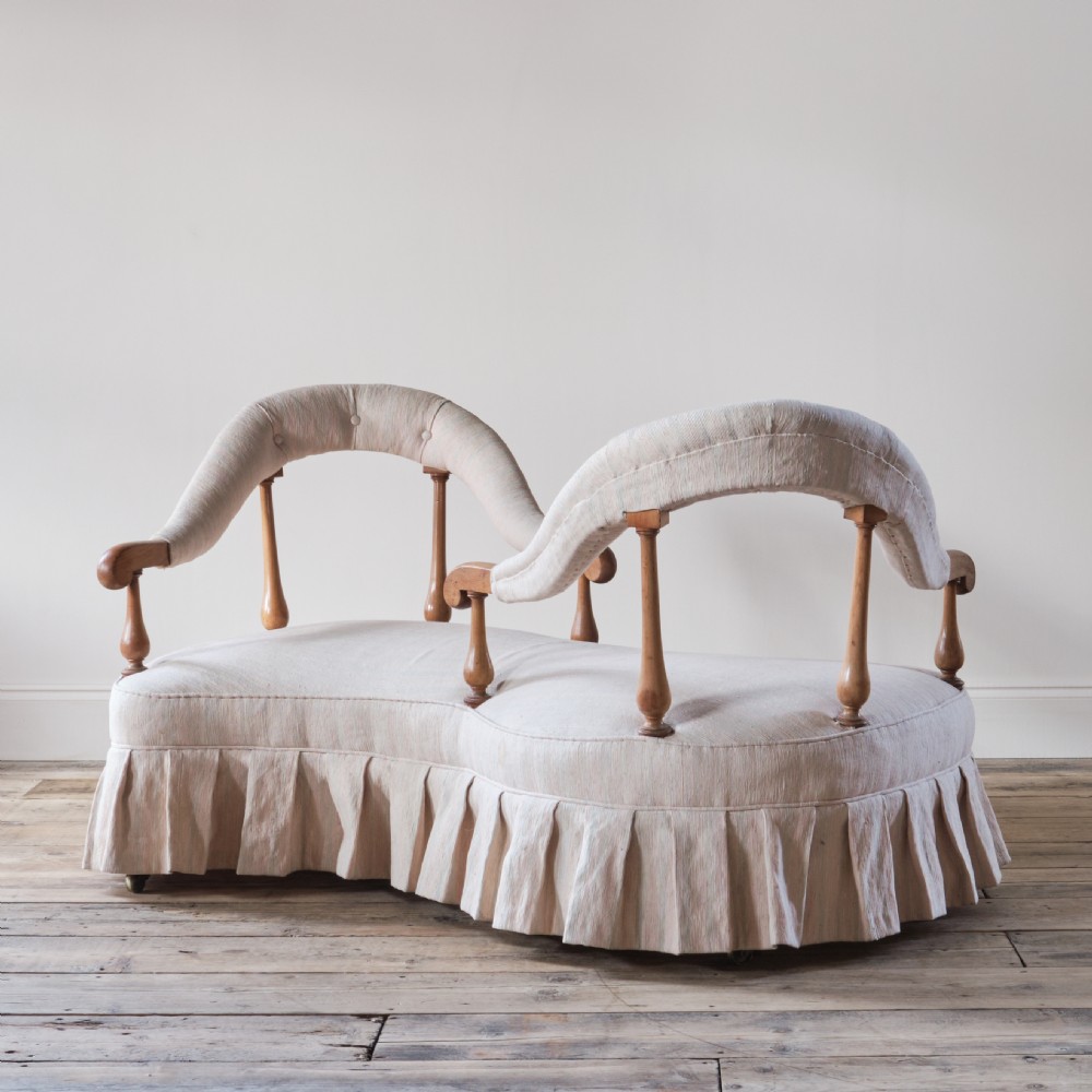 Miles and Edwards conversation sofa