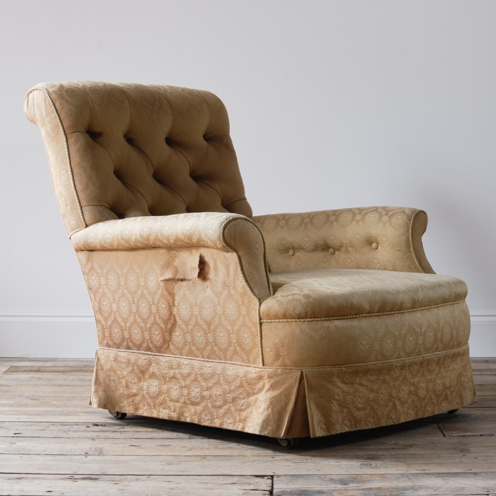 19th century Howard style armchair View II