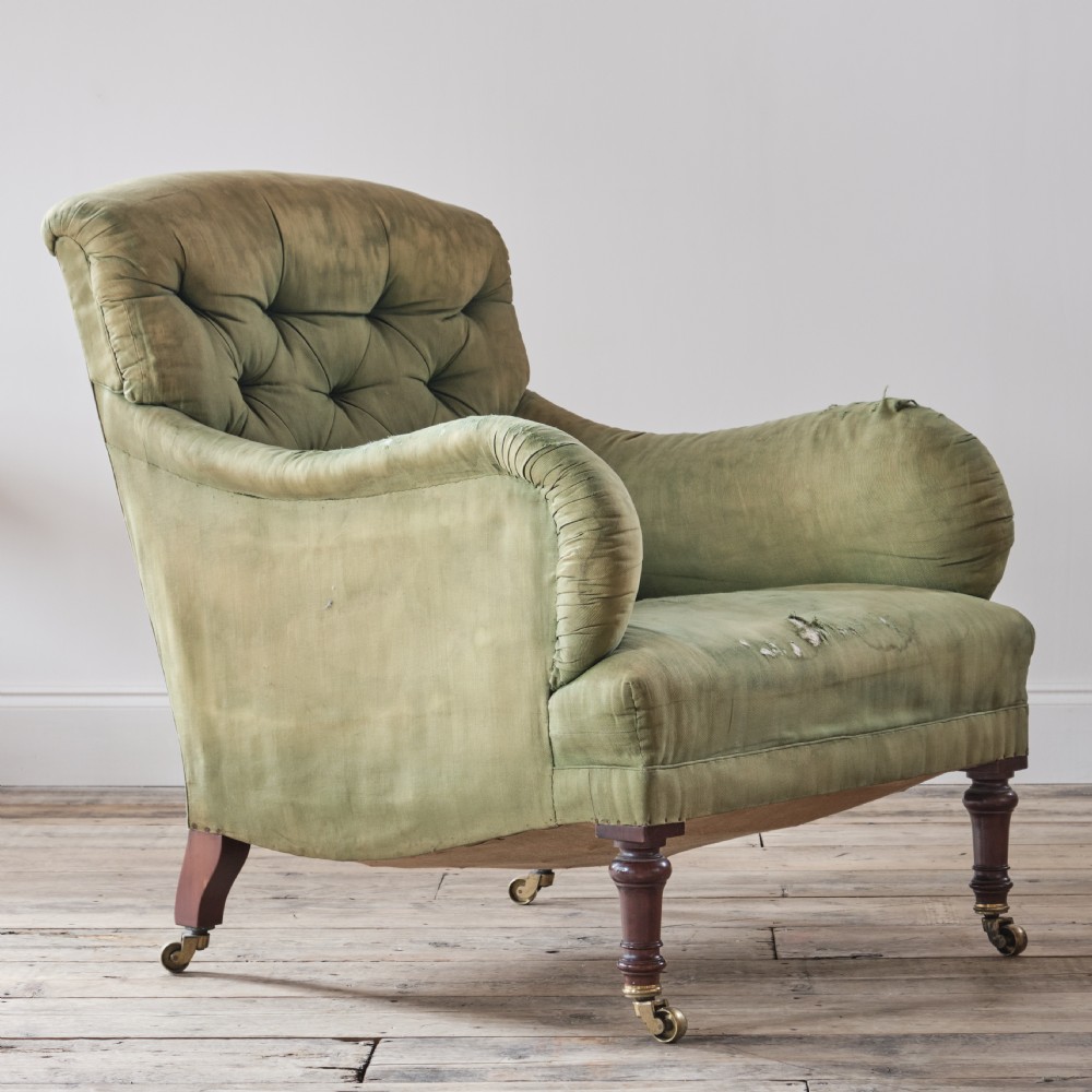 Early 20th century Wytlock & Reid - Howard style easy armchair