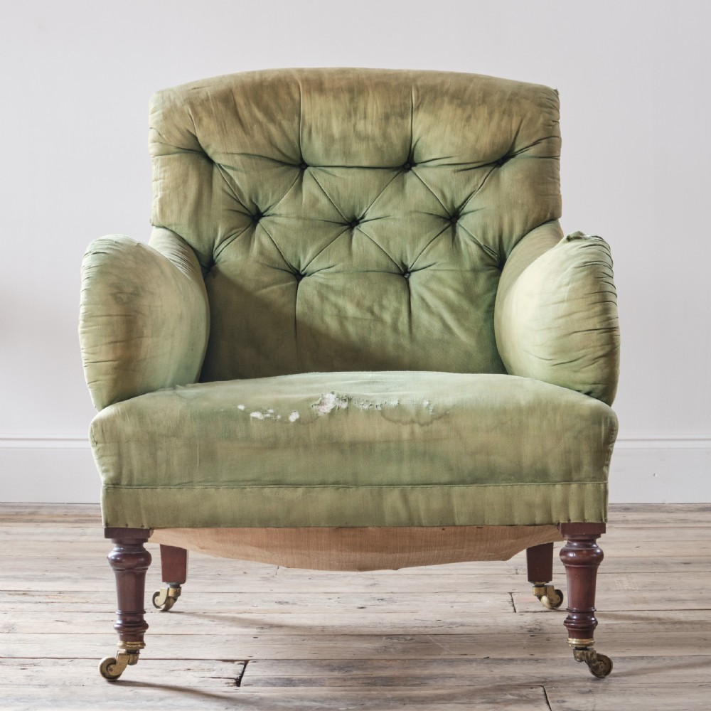 Early 20th century Wytlock & Reid - Howard style easy armchair View II