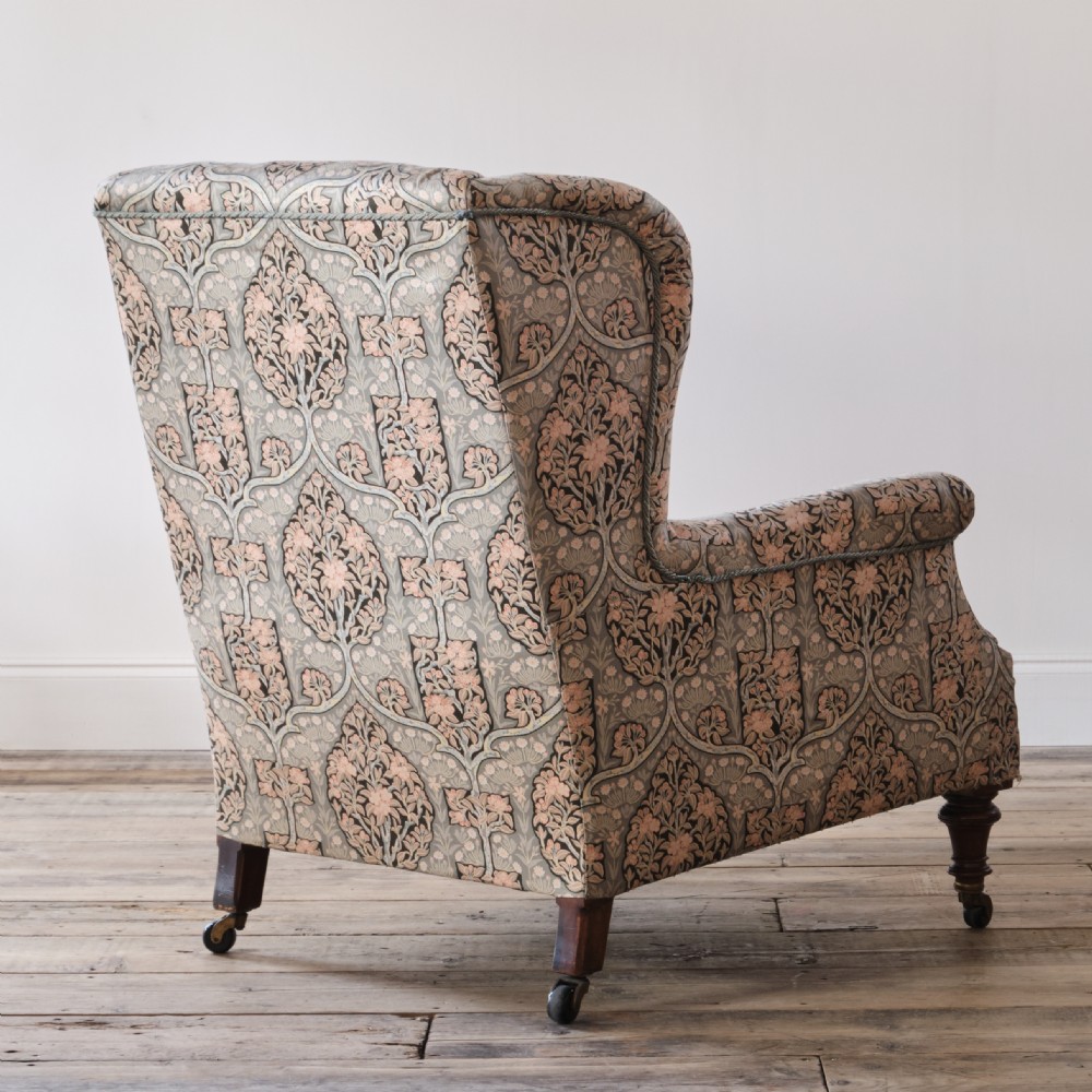 Victorian Wingback armchair View IV