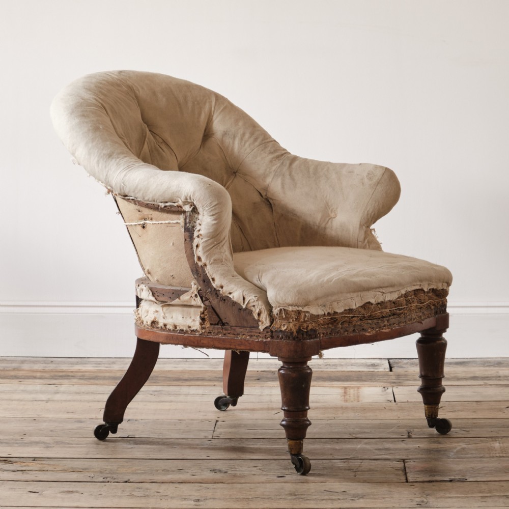 Mid 19th century Holland & Sons armchair