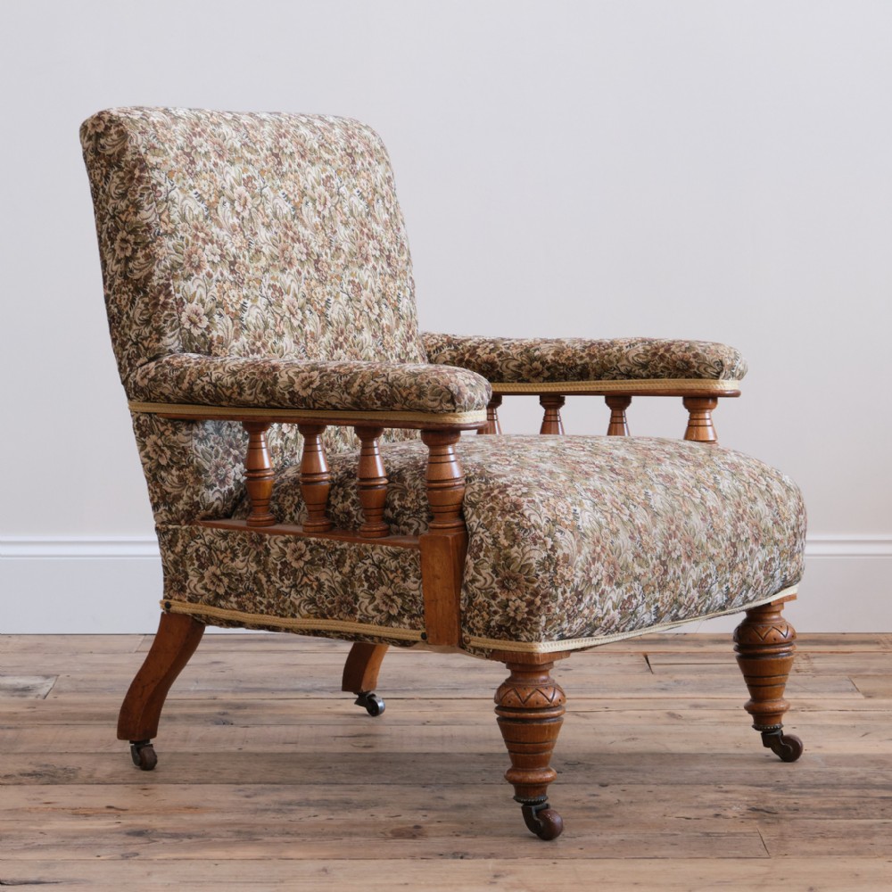 19th century open armchair