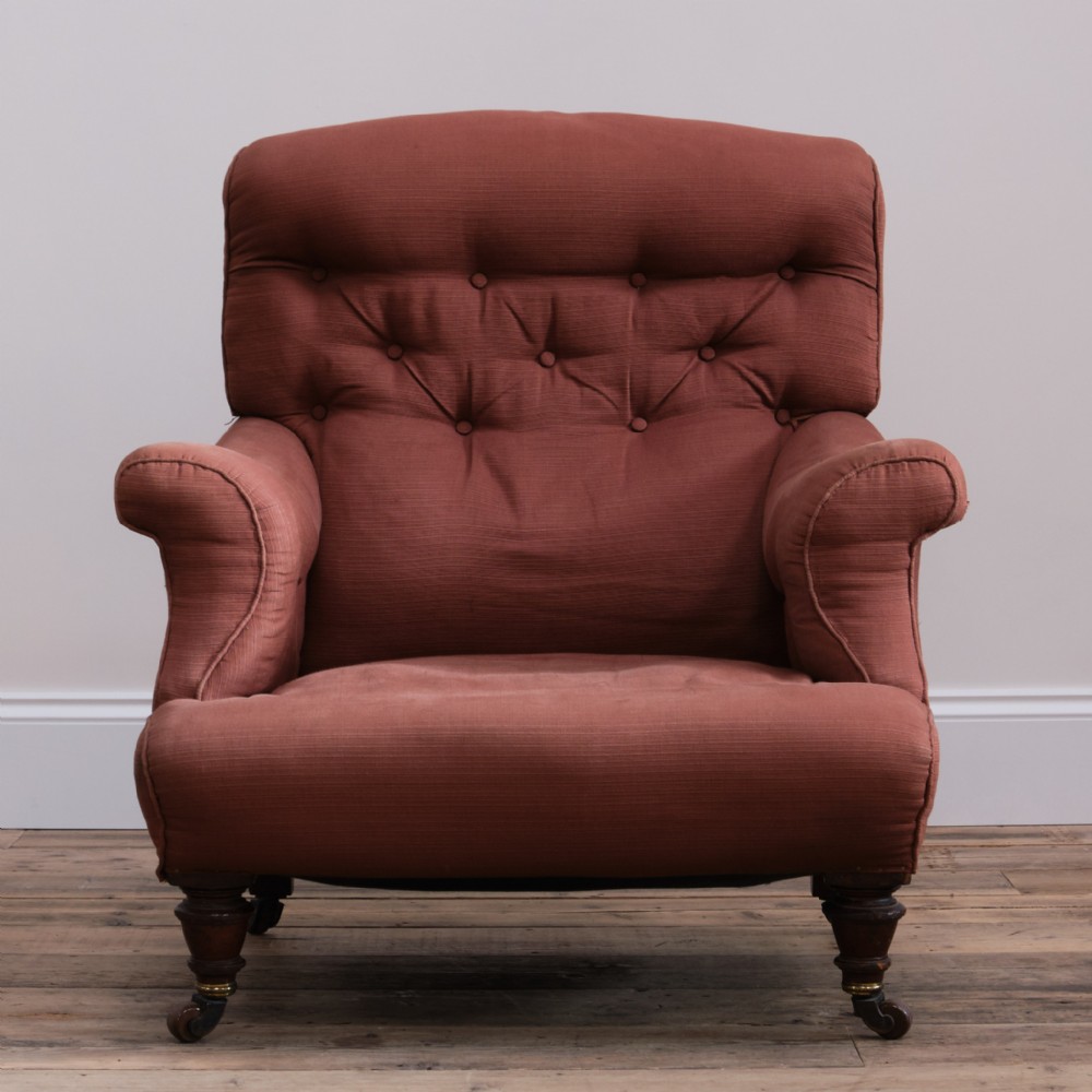 19th century Hampton and sons armchair