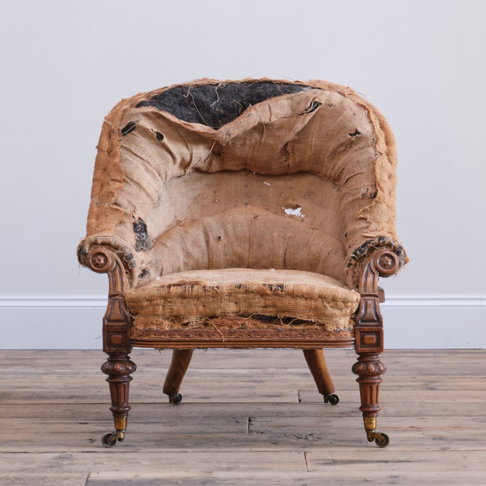 Mid 19th Century Tub Armchair