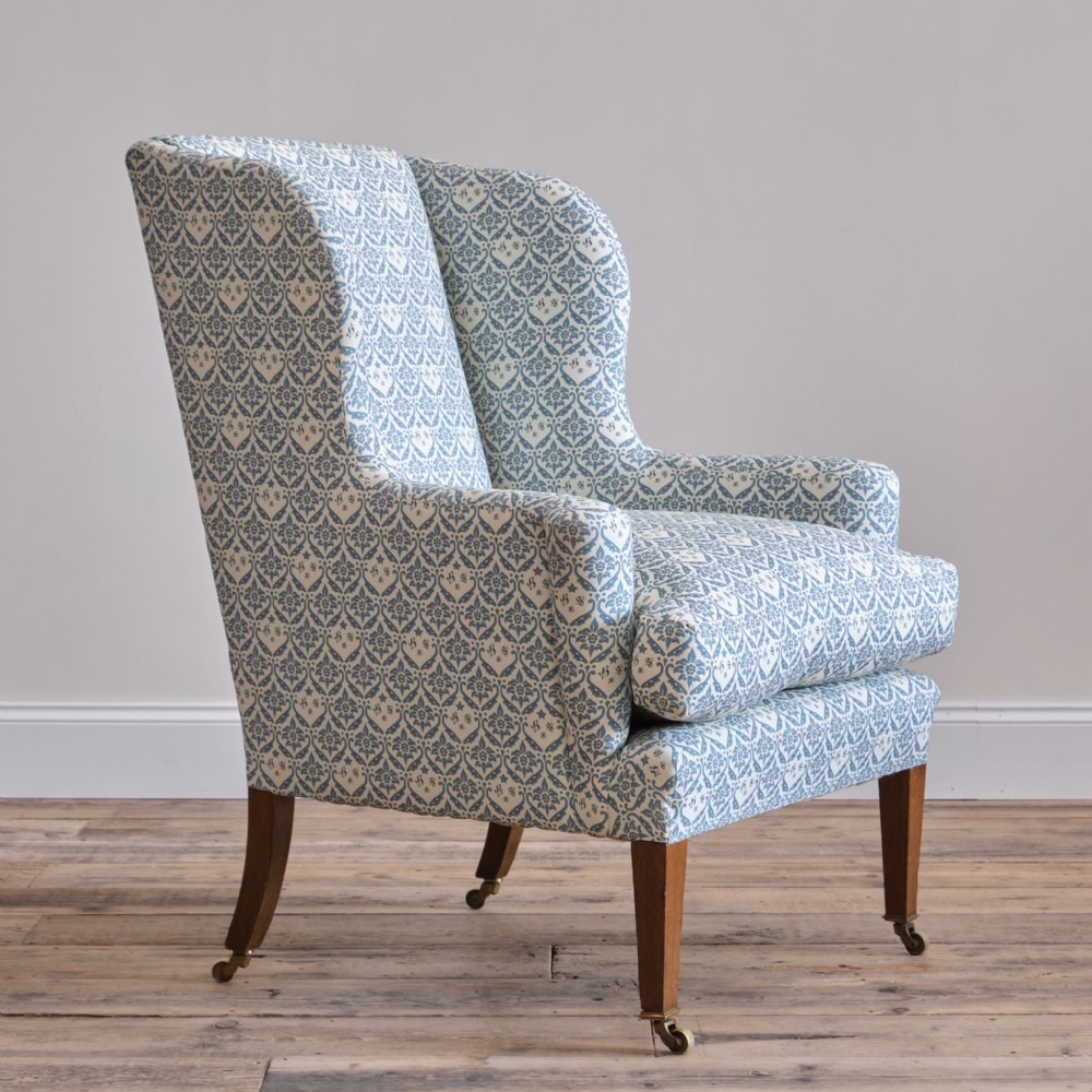 Howard and sons wingback armchair
