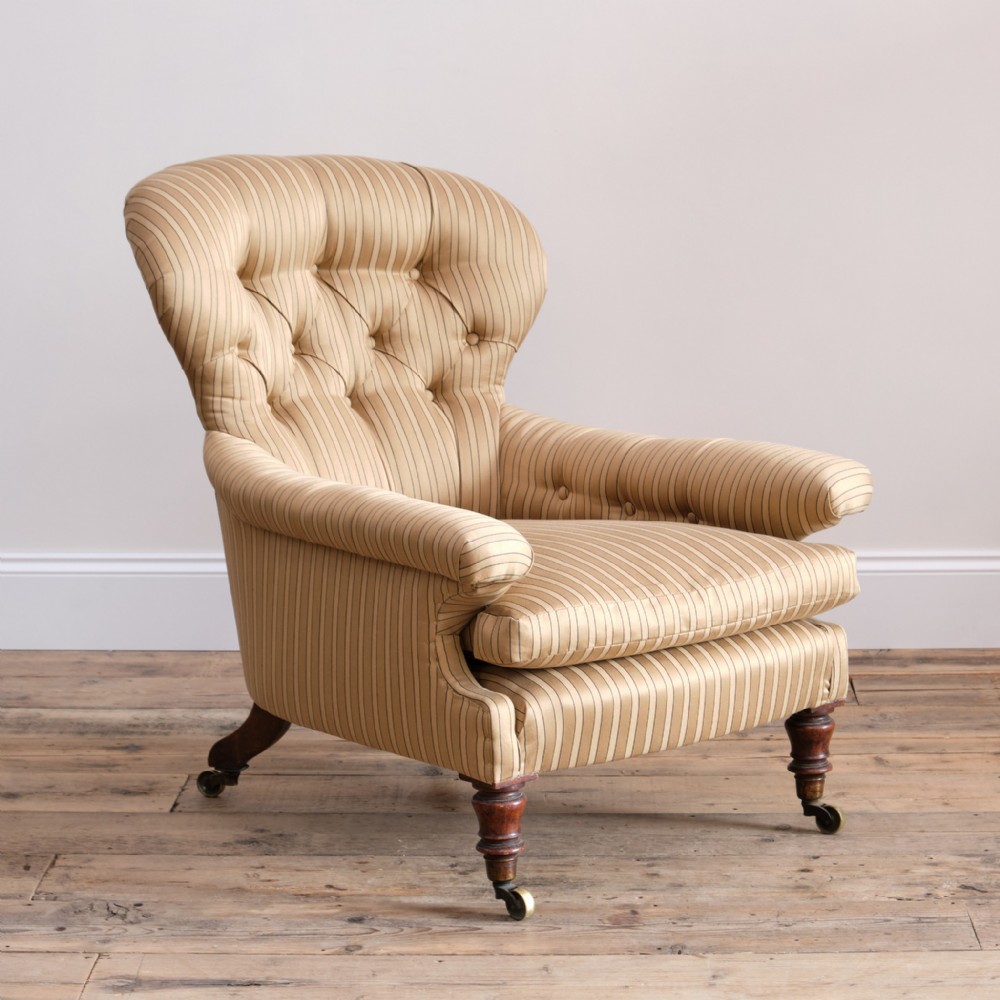 19th century Holland and sons armchair