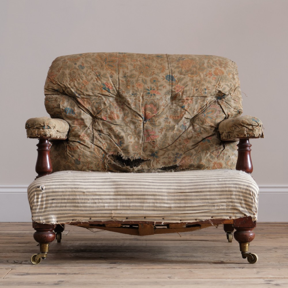 Mid 19th Century open armchair