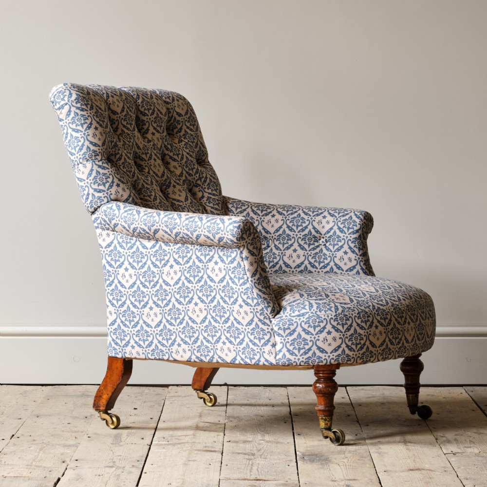 Mid 19th Century Howard & Sons Armchair