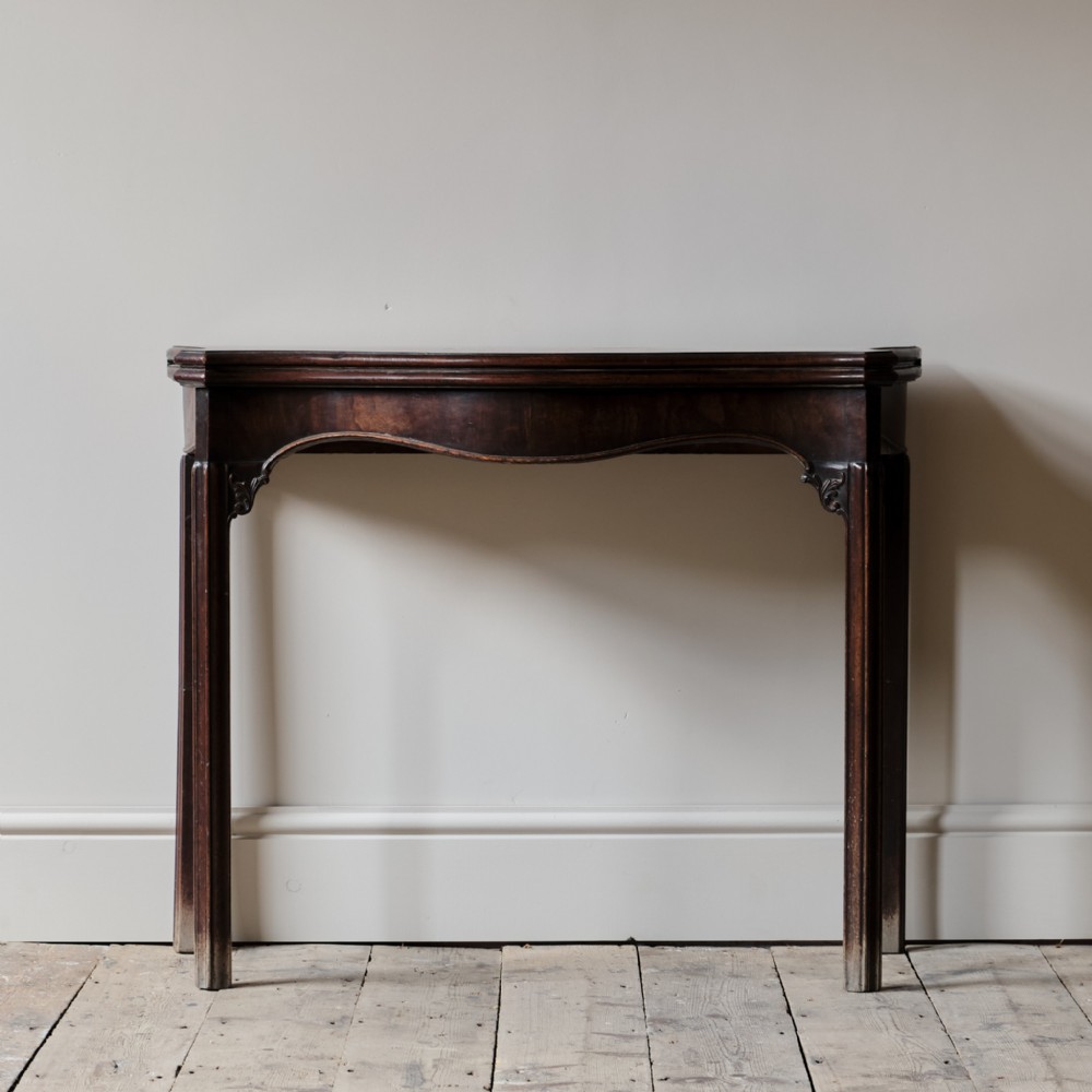 18th Century George III Folding Side Table