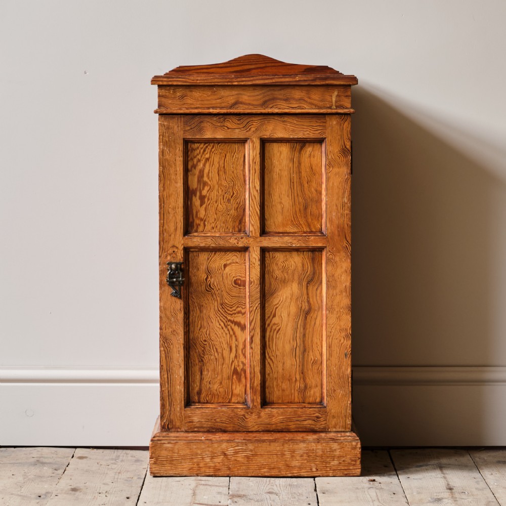 19th Century Gothic Revival Oregon Pine Pot Cupboard