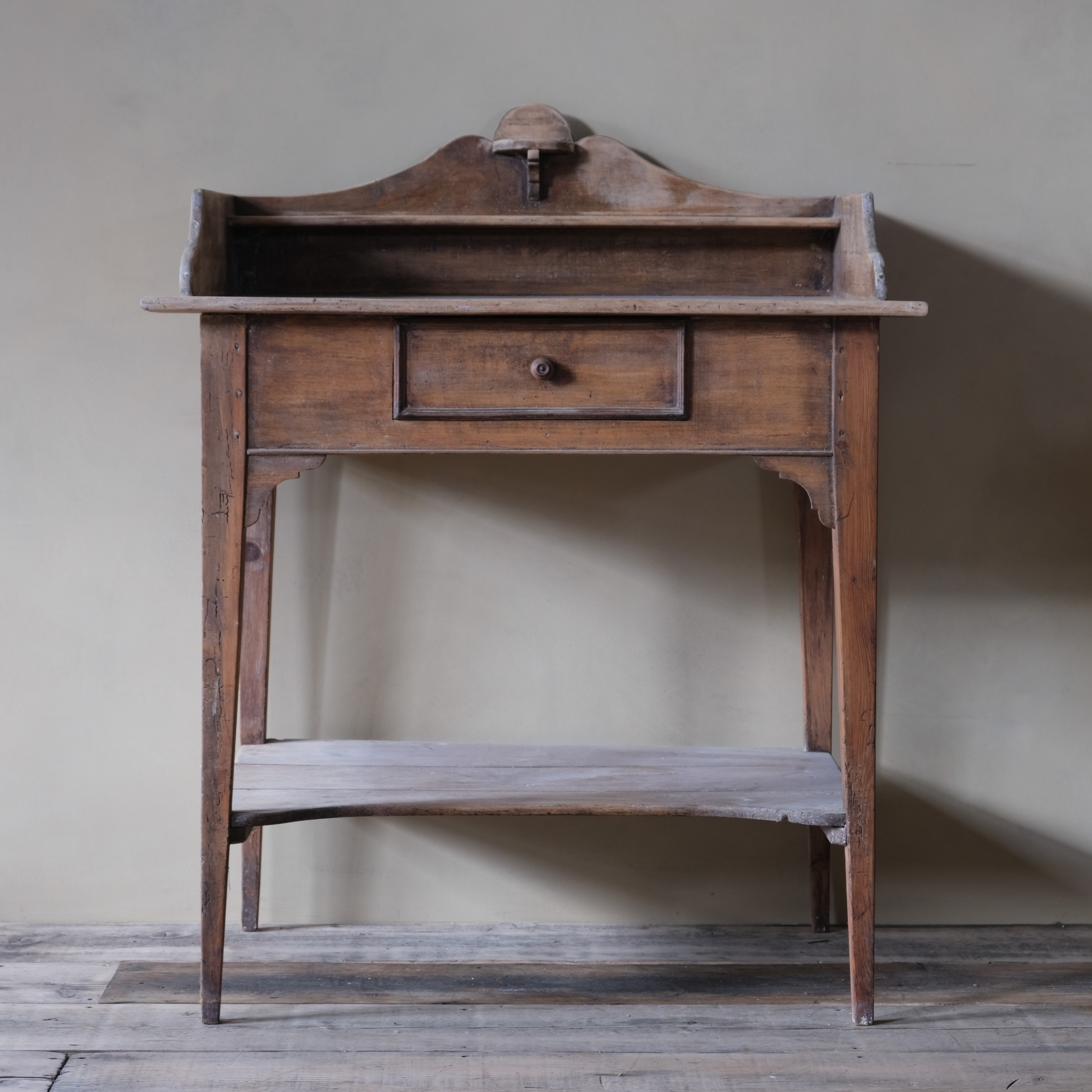 Antique French Fruit Wood Washstand