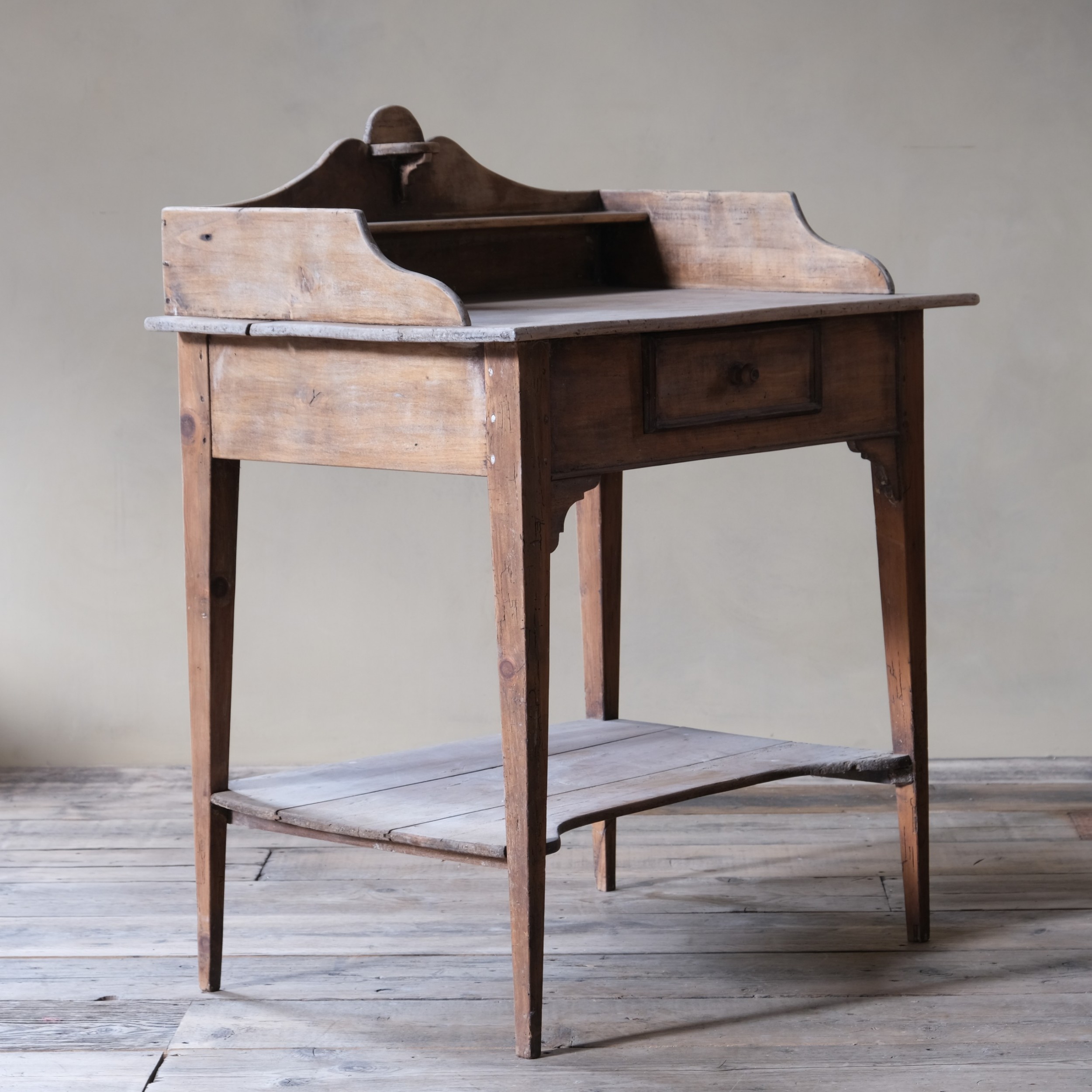 Antique French Fruit Wood Washstand