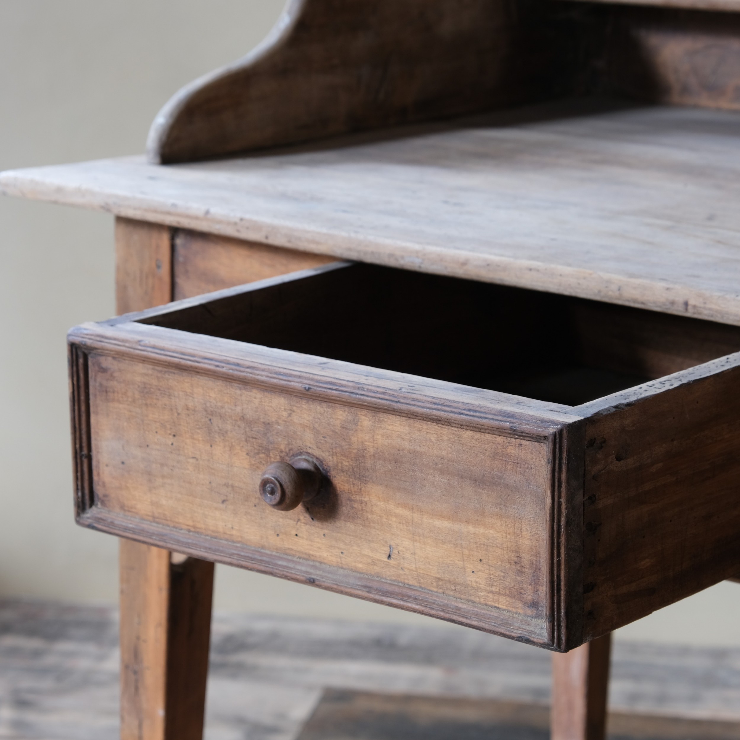 Antique French Fruit Wood Washstand