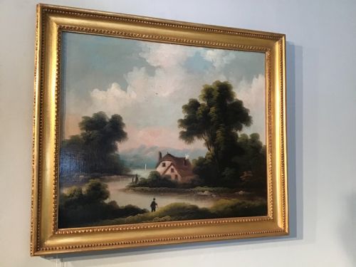 Victorian Oil Painting - Landscape
