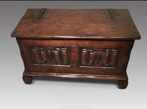 Antique Oak Coffer