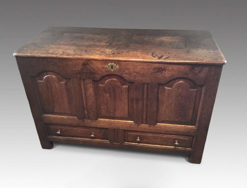 Georgian Oak Mule Chest
