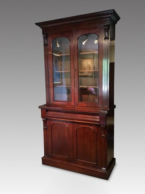 Victorian Mahogany Bookcase