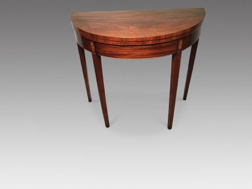Georgian Demi Lune Tea Table