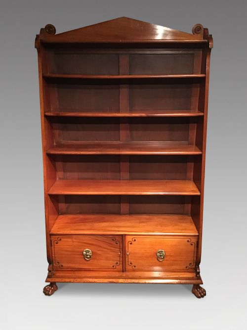 Regency Mahogany Bookcase