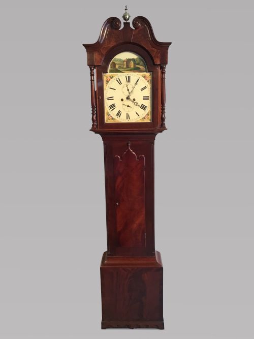 Antique Mahogany Longcase Clock