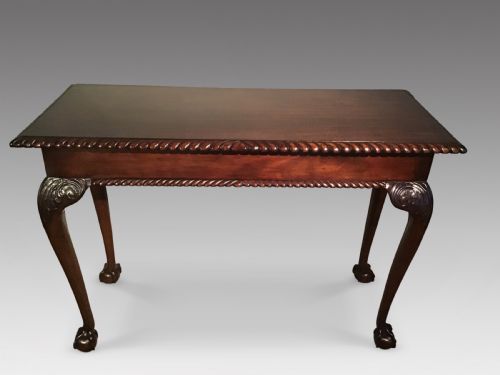 Antique Mahogany Serving Table