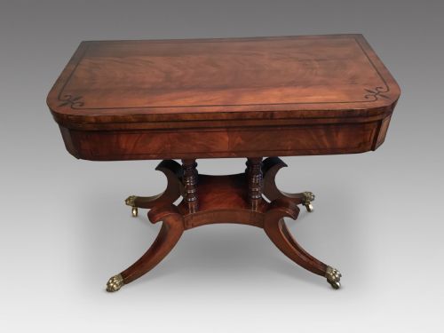 Regency Card Table
