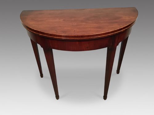 Georgian Mahogany Card Table
