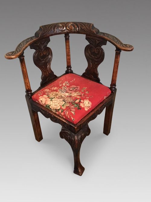 Antique Corner Chair