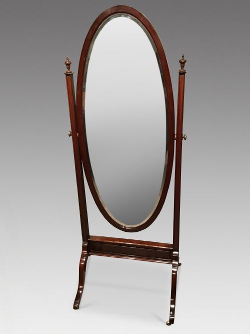 Antique Cheval Mirror