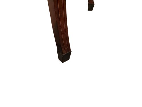 ANTIQUE MAHOGANY TEA TABLE - ADDITIONAL PHOTO 4
