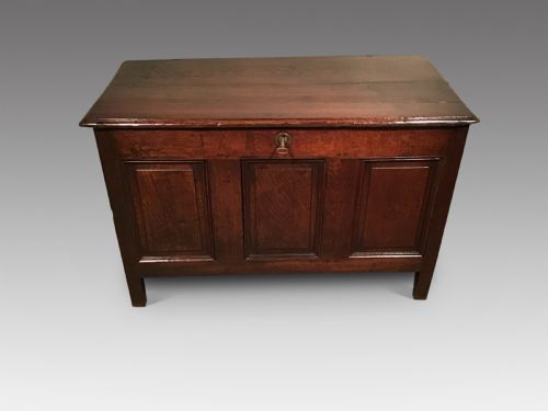 Early 18th Century Oak Coffer
