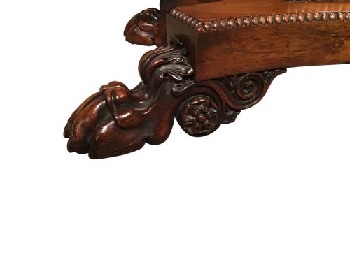 WILLIAM IV ROSEWOOD CARD TABLE - ADDITIONAL PHOTO 4