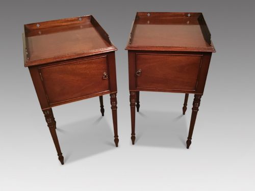 Pair of Bedside Cabinets