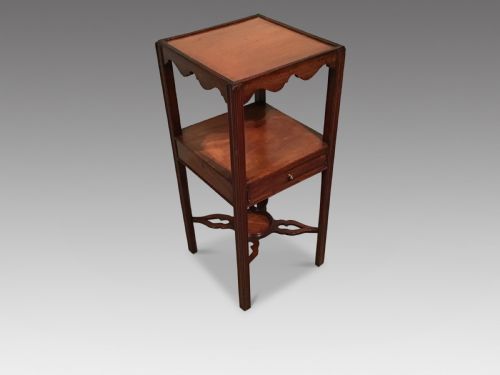 Georgian Mahogany Bedside Table