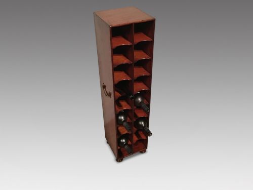 Mahogany Wine Rack