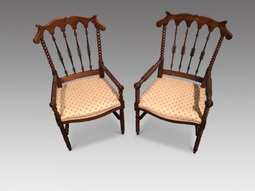 Pair of Antique Child’s Chairs