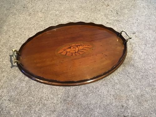Antique Oval Tray