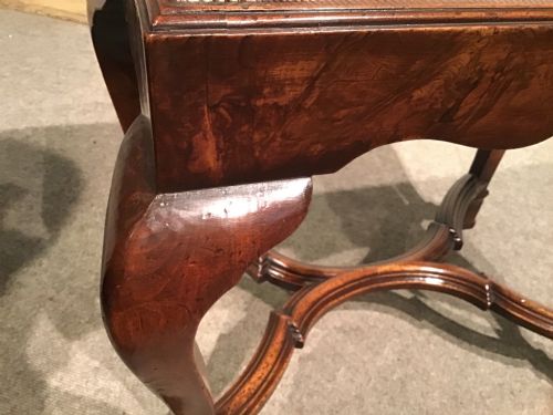 ANTIQUE WALNUT STOOL - ADDITIONAL PHOTO 3