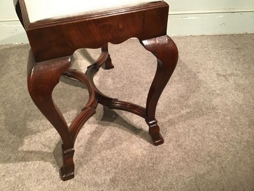 ANTIQUE WALNUT STOOL - ADDITIONAL PHOTO 4