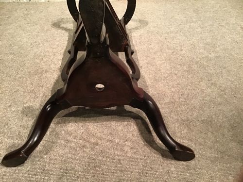 GEORGIAN MAHOGANY WIG STAND - ADDITIONAL PHOTO 5