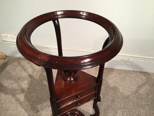 GEORGIAN MAHOGANY WIG STAND - ADDITIONAL PHOTO 7