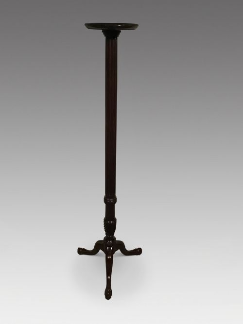 Antique Mahogany Torchere
